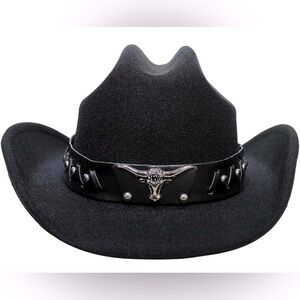 Silver Bullhead Cattleman Western Cowboy Hat